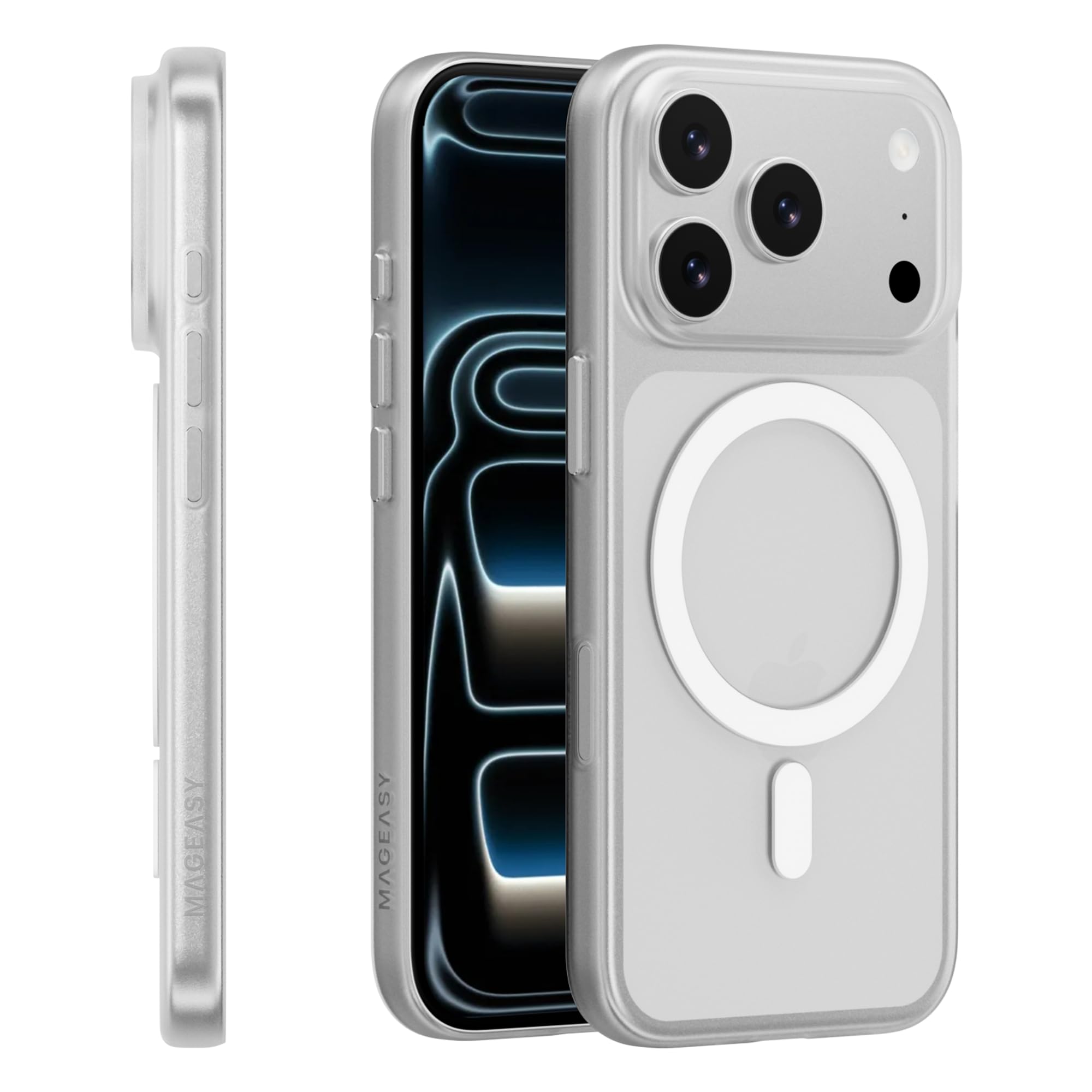 【MagEasy】 iPhone 17 Pro 対応 ケース MagSafe Amazon.com: MAGEASY Compatible with iPhone 17 Pro 6.3
