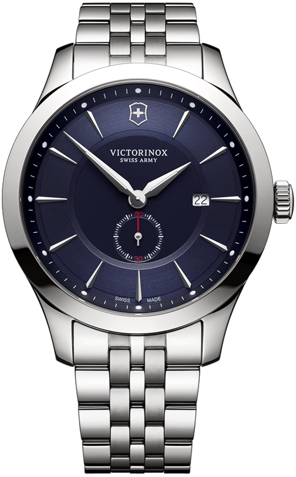 Victorinox Stainless Steel Analog Blue Dial Men Watch-241763, Silver Band (B078WT4S88) Amazon Price History, Amazon Price Tracker