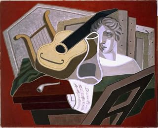 Get Custom Art Juan Gris - The Musician's Table, Canvas Art Print Wall Decor - 20x24 Inches