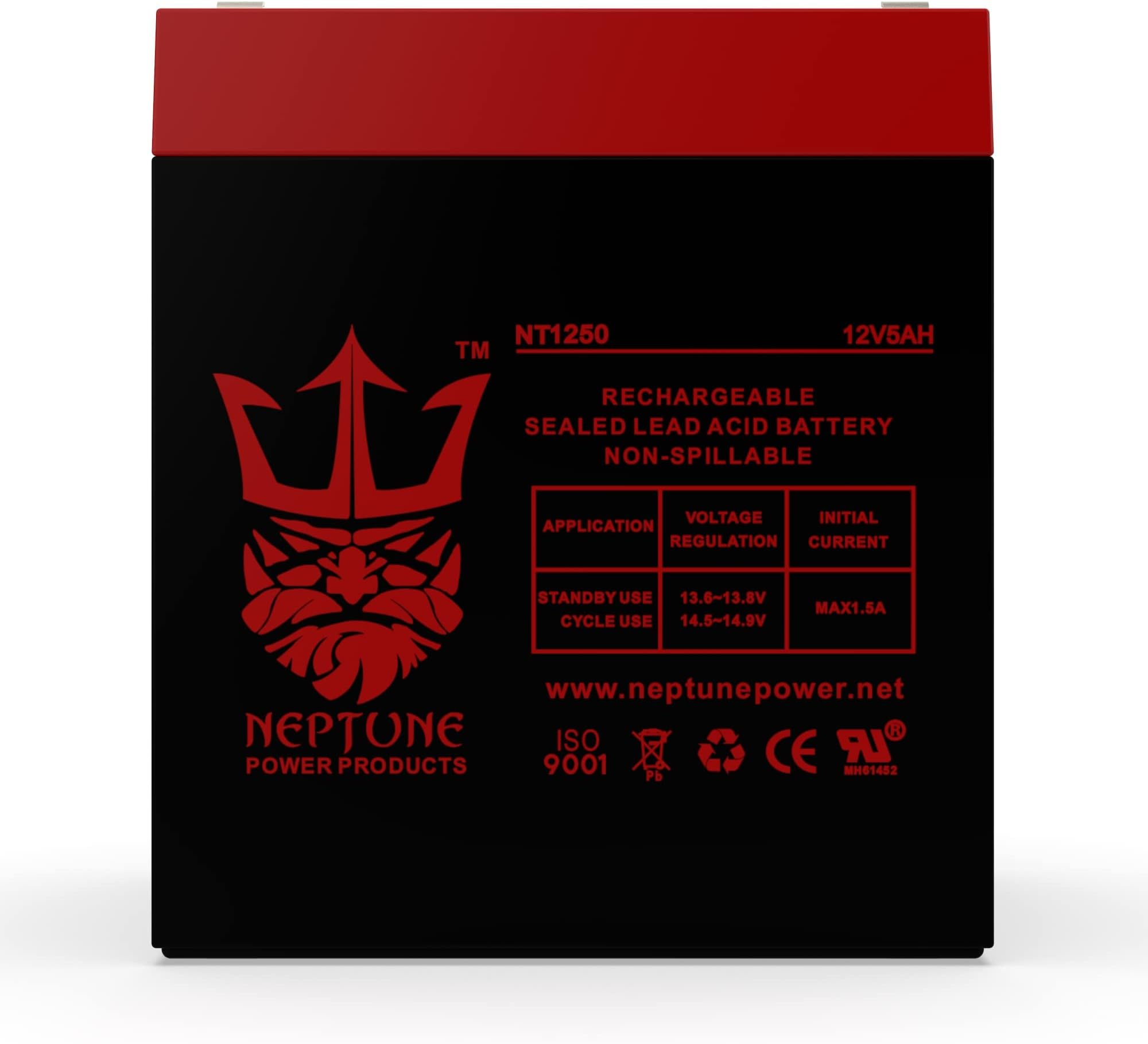 Univ Power Group Replacement for WKA12-5F - 12 Volt 5 ah Battery