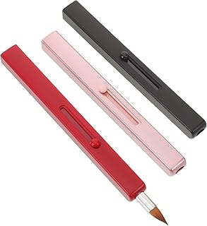 ARTIBETTER 3pcs Retractable Lip Brush with Ca...