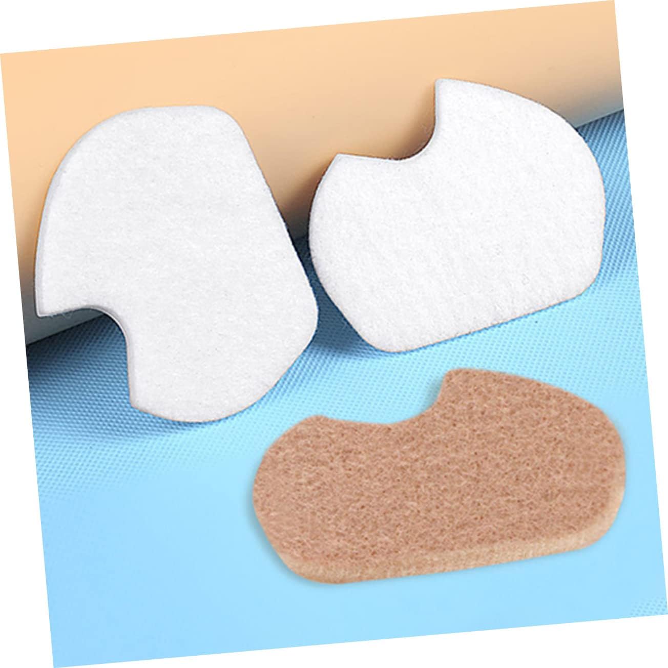 Mobestech 30pairs High Heels Insert Dancer Foot Pads Forefoot Cushion Pads for Comfort Support