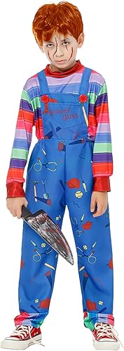 Vista 8 de POEWAUVE Classic Kids Costume for Boys and Girls - Kids Halloween Costume for Child Play (3-12YRS)