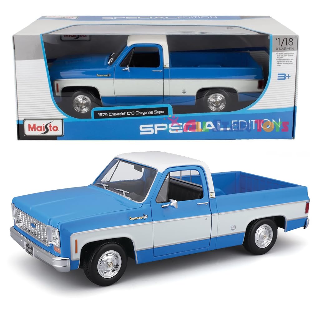 新品 マイスト 1974 Chevrolet C10 CheyenneSuper 1974 Chevrolet C10 Cheyenne Super Maisto 1:18 Scale Die-Cast