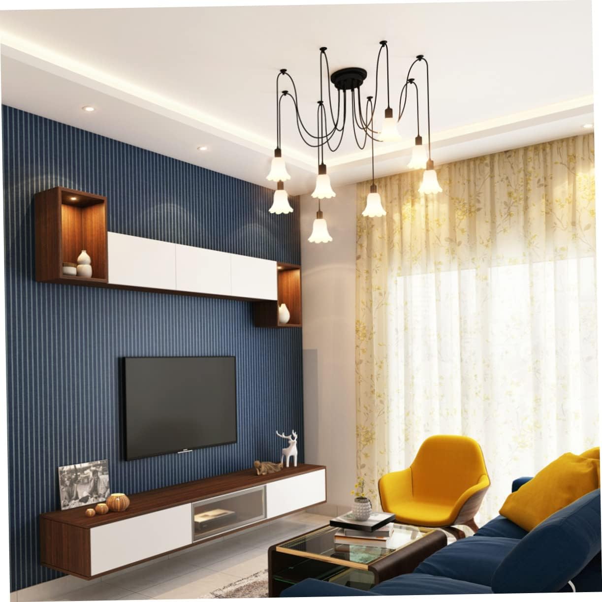 Glass Lampshade Ceiling Lampshade Cover Wall Light Cover Home Decor for Bedroom Living Room