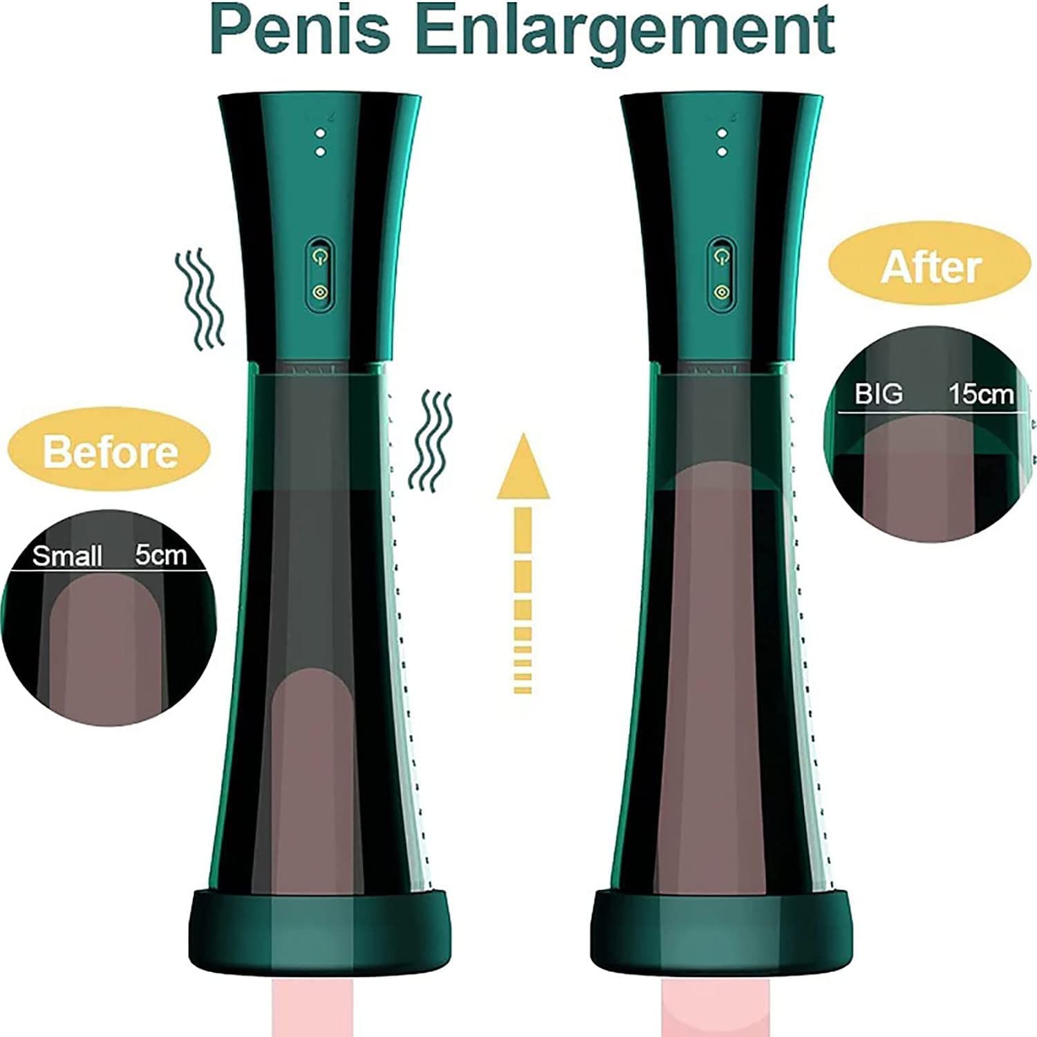Giocattolo Di Massaggio Dell'Estensore Della Pompa Del Pene Elettrico, Pompa Per Pene Da Uomo Erezione Pompa A Vuoto Per Pene Per Ingrandimento Del Pene Per Pompa Da Uomo