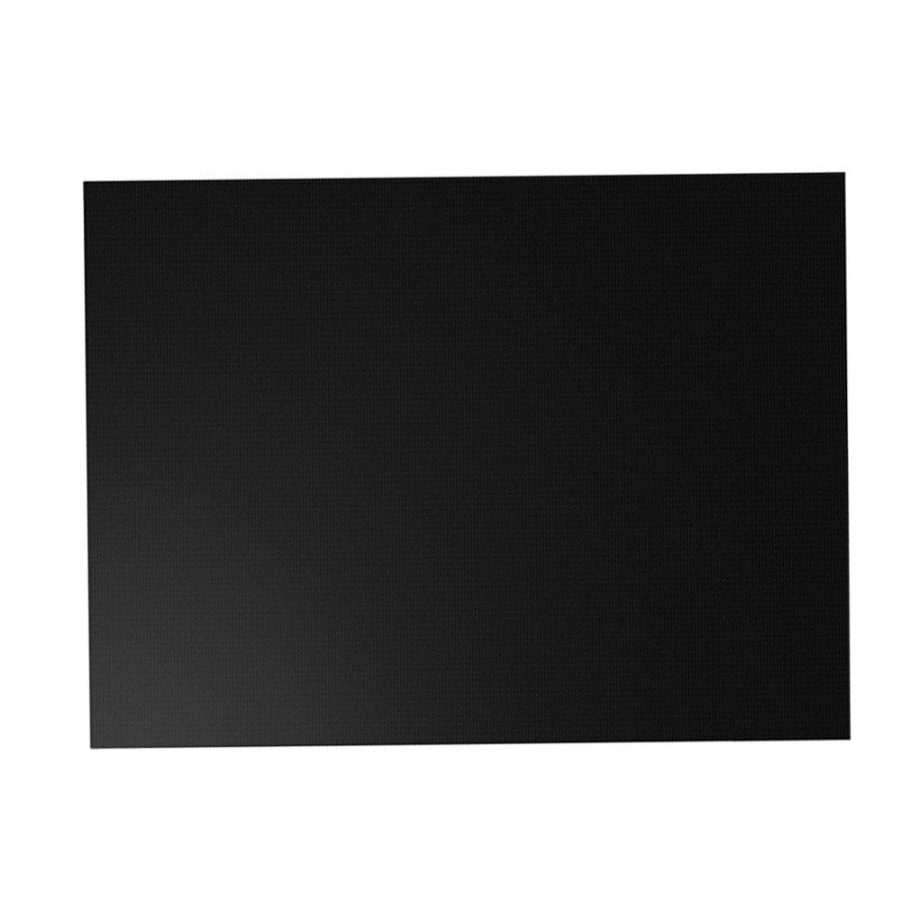 10 Set 2 Stück Antihaft-Grill-Pad Barbecue Backpad Wiederverwendbare Kochplatte Party Grillmatte Schwarz 2 Stück