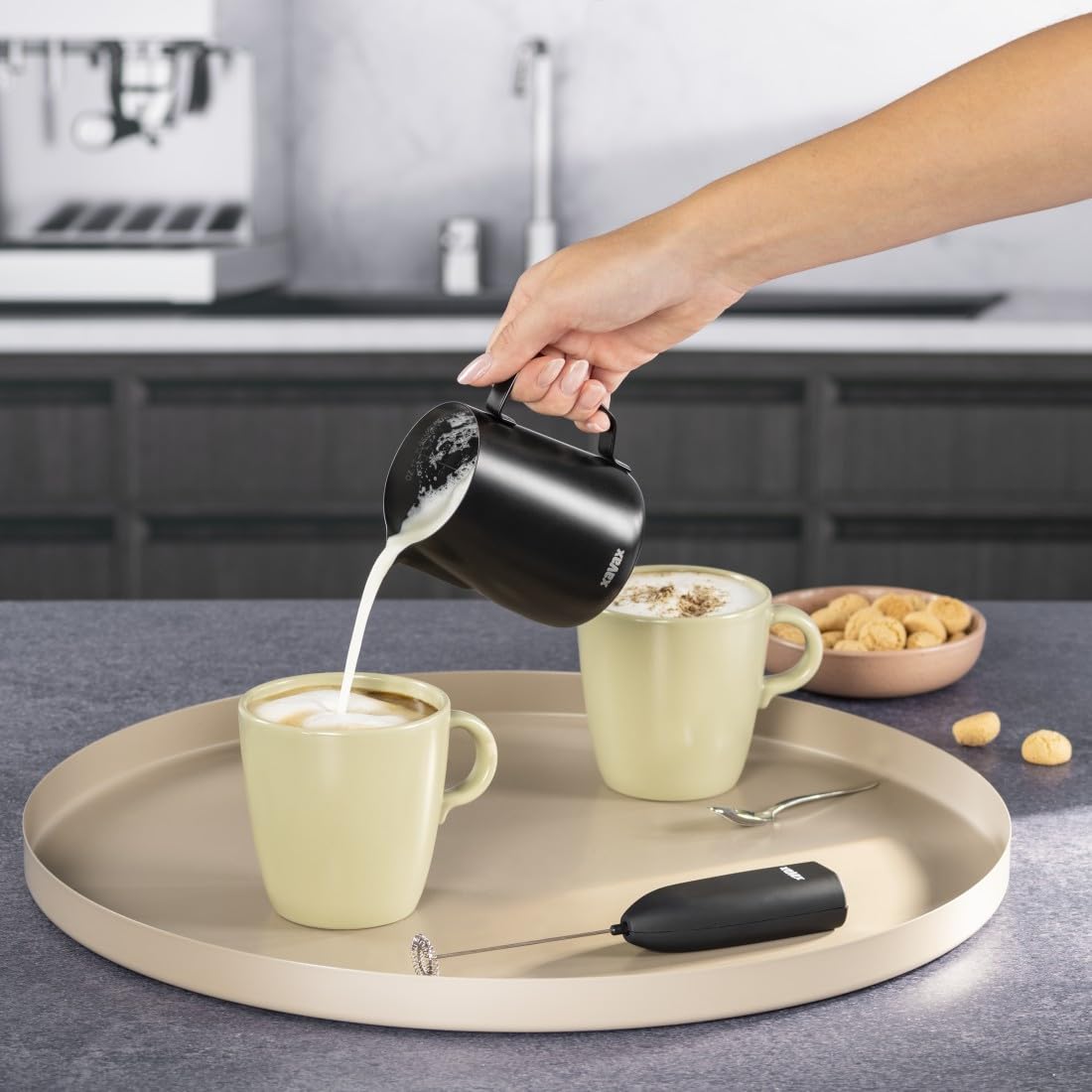 食器 MiLk Amazon.com: Xavax Milk Jug, 350 ml (Stainless Steel Milk Jug, Milk