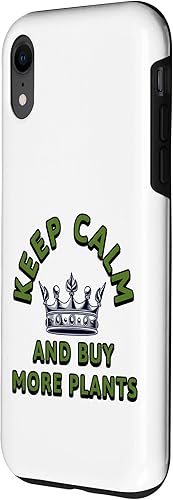 Miniatura 2 de Keep Calm and Buy More Plants Plant Lover Botanical Art Case for iPhone XR