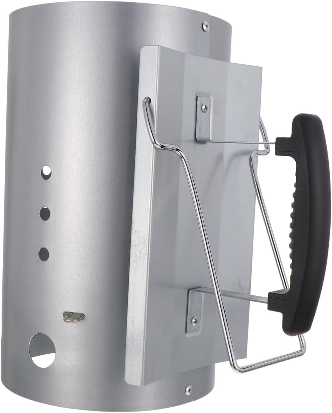 UPKOCH BBQ Ignition Barrel Galvanized Carbon Barrel for Fire BBQ Grill Lighter Chimney Starter Grill Tool