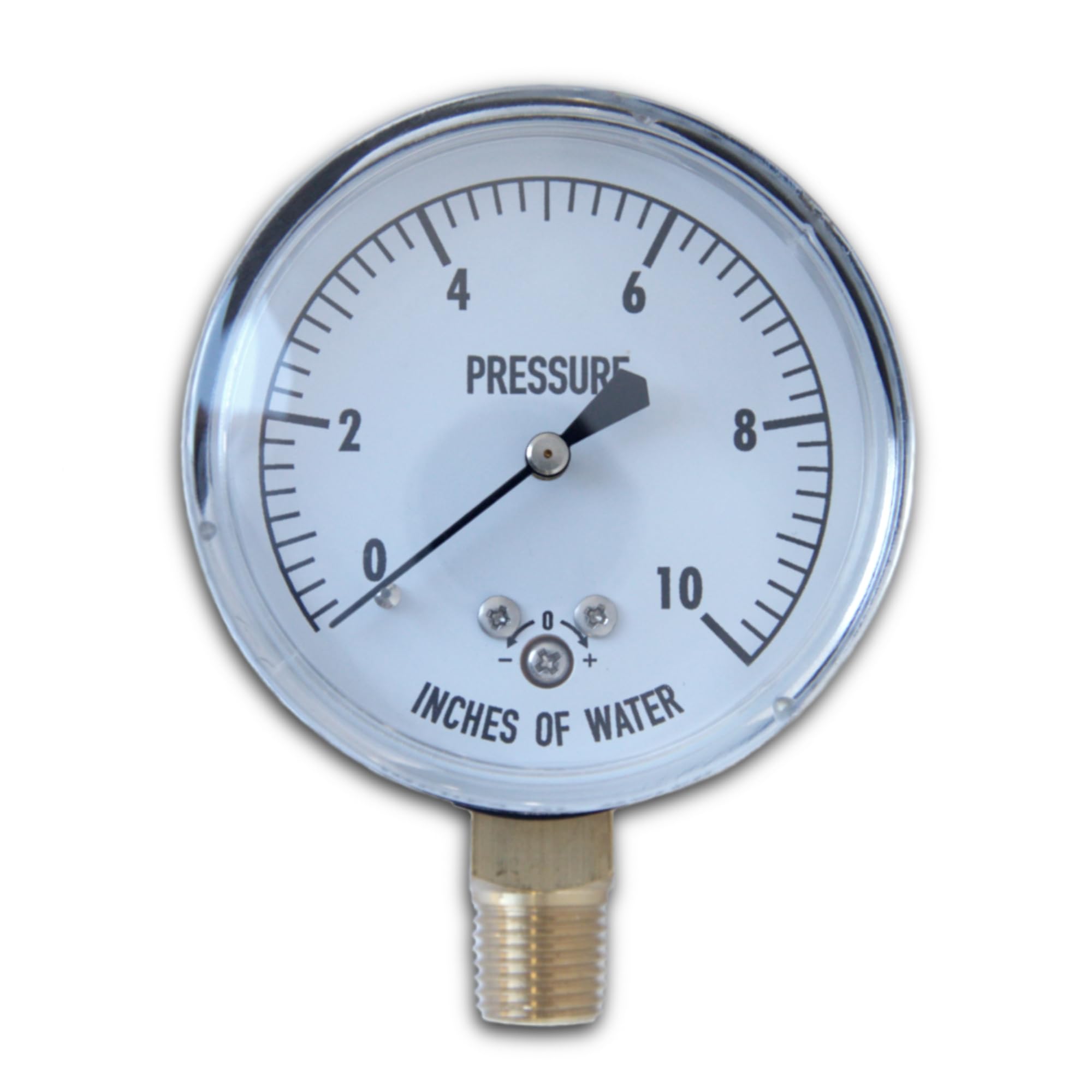 KC25-10# Low Pressure Gauge 10 PSI