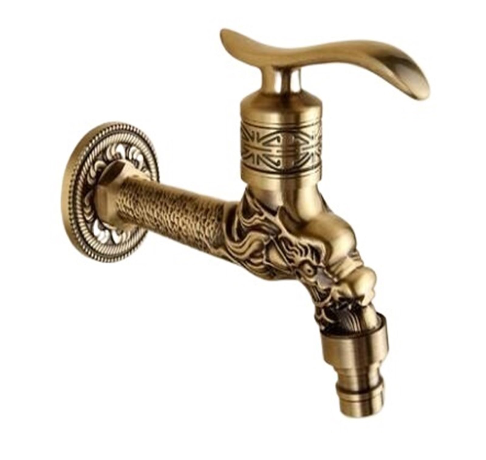 Laighjenbcf Style 5 Faucet，Brass Bathroom Mop Sink Faucets Wall Mount
