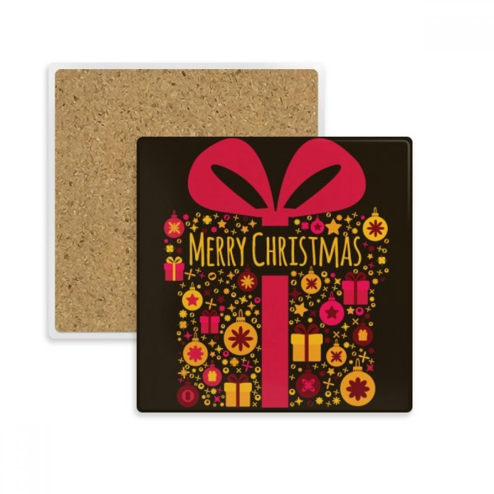 Cadeau de Noël original dessous de verre en pierre pour offrir à vos proches