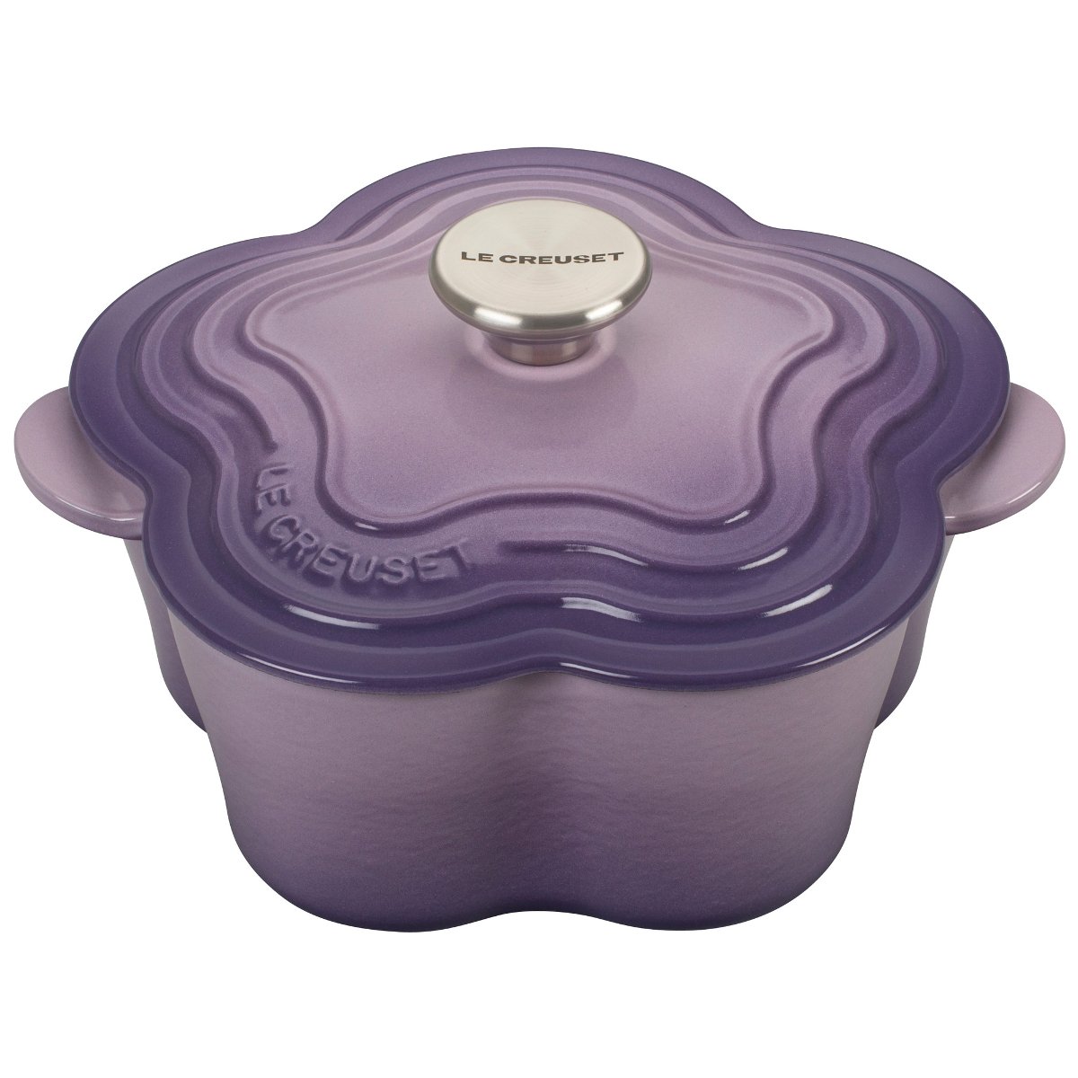 Le Creuset L2104-02BPS Enameled Cast Iron Flower Cocotte with