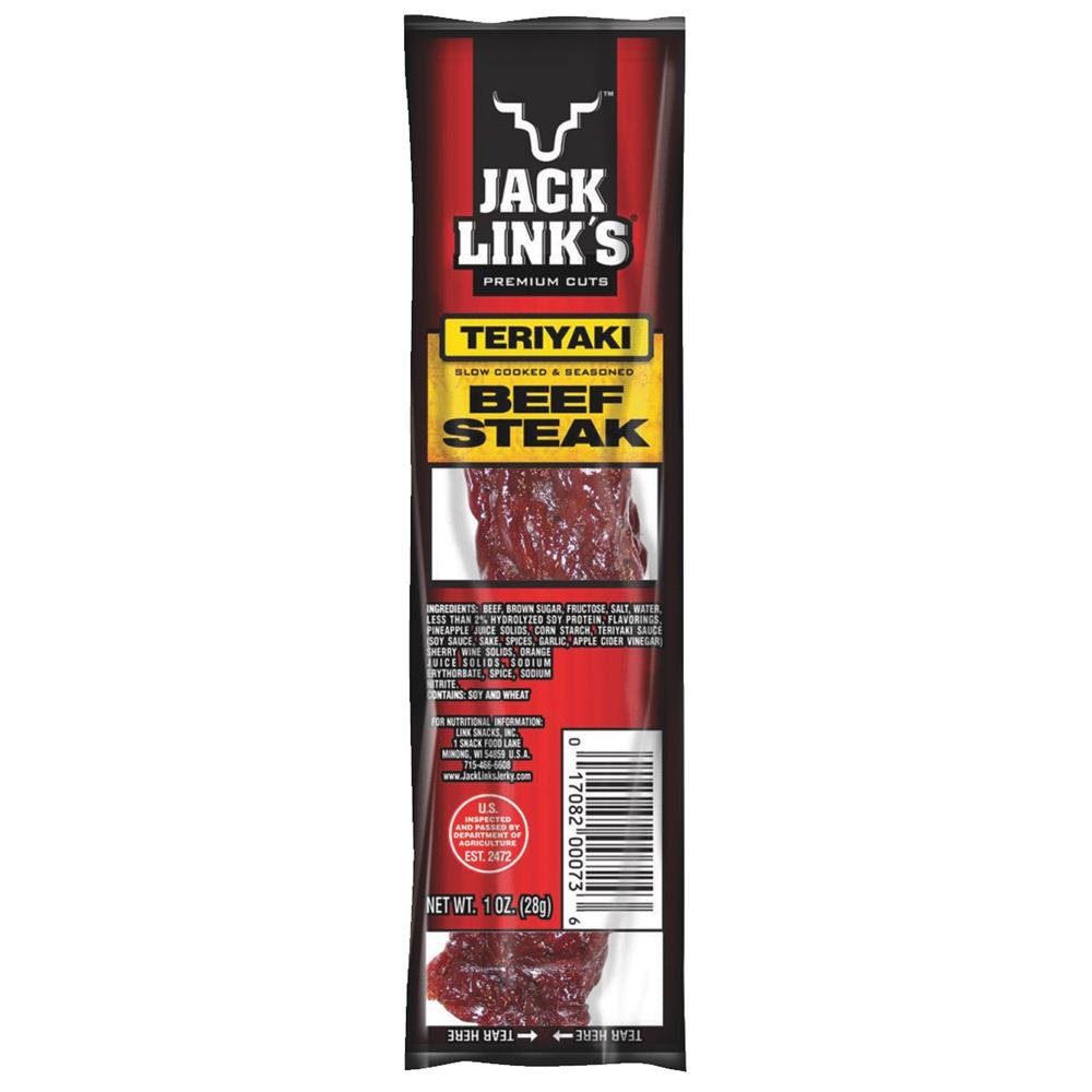 jack links Teriyaki Beef Steak Jerky, 1 oz (Pack of 5)