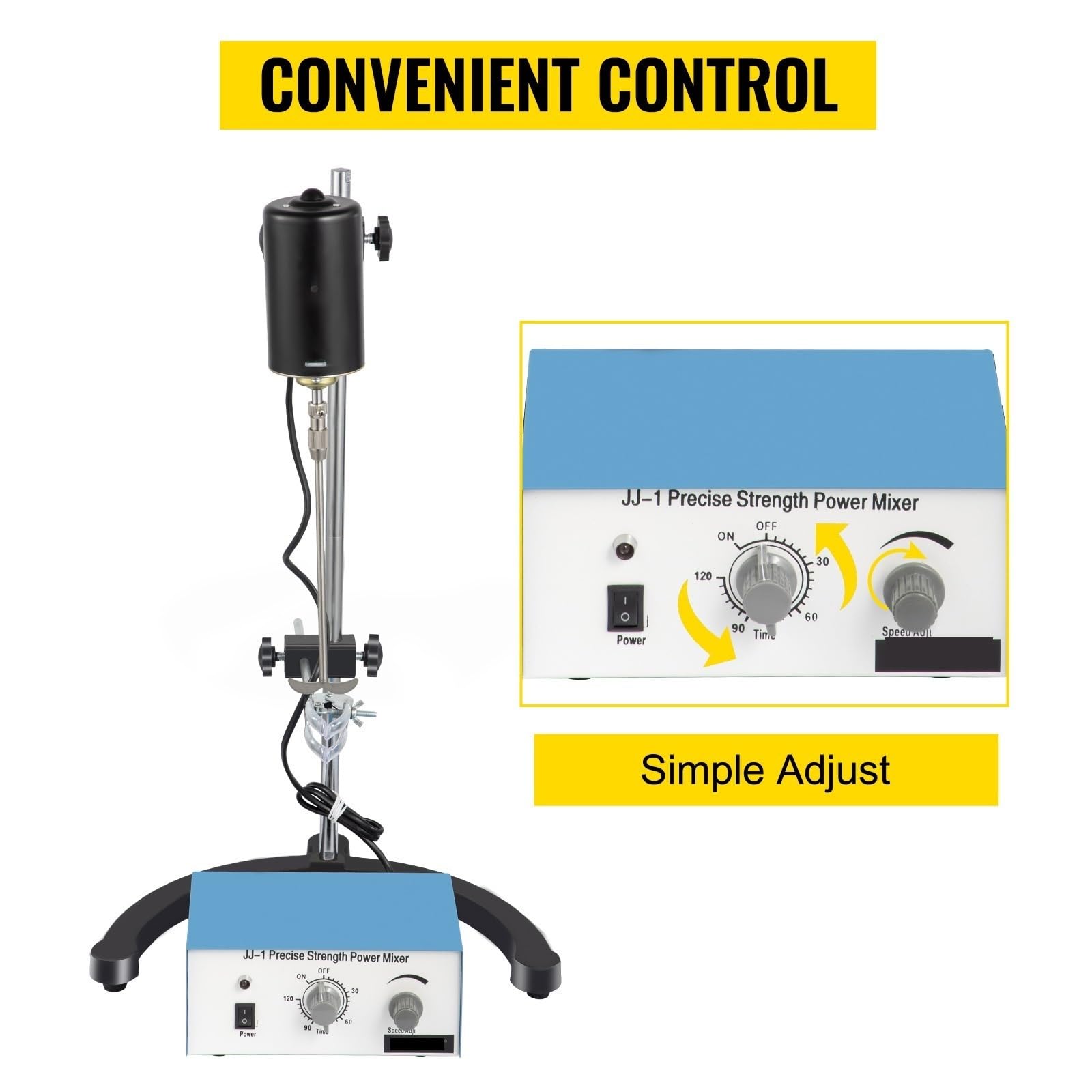 Agitador eléctrico de 3000RPM, agitador magnético, mezclador for laboratorio químico biológico médico