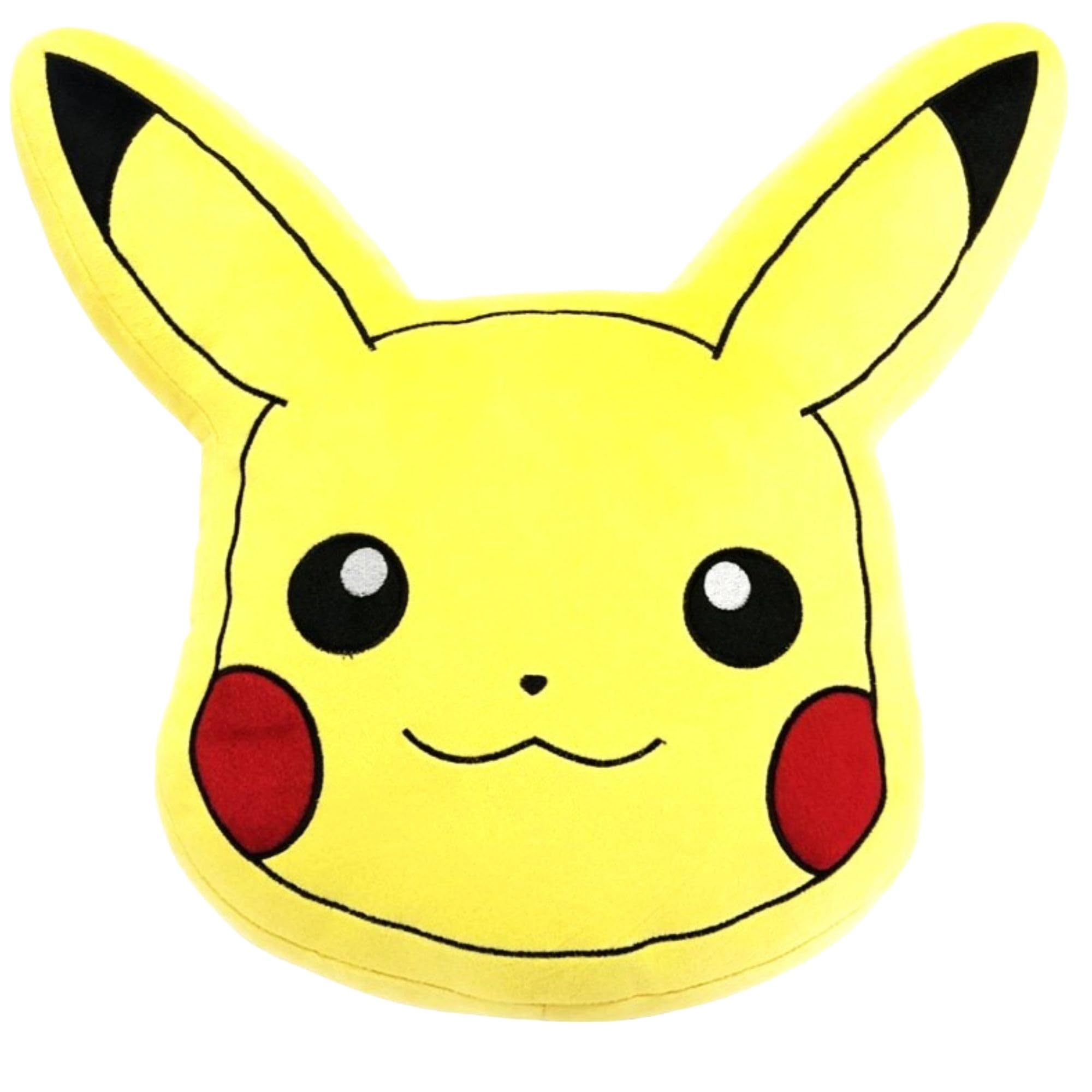 HÔMADICT - Cuscino Pokemon - Pikachu - Accessorio decorativo - Morbido e soffice - 40 x 40 cm - Licenza ufficiale