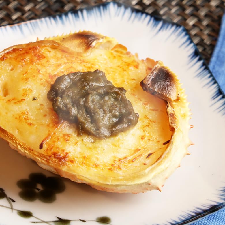 【北海道いいねマーケット】大寿し 海の街 函館 湯の川よりお届け！地元に愛されている お寿司屋さんの自家製 カニ味噌付き カニ甲羅焼き 蟹 贈答品 熨斗・指定日可能