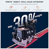 Vista 12 de Creality Ender 3 S1 Pro 2024 con velocidad de impresión de 7.874 in/s, extrusora directa Sprite CR Touch nivelación automática 572.0 °F impresión