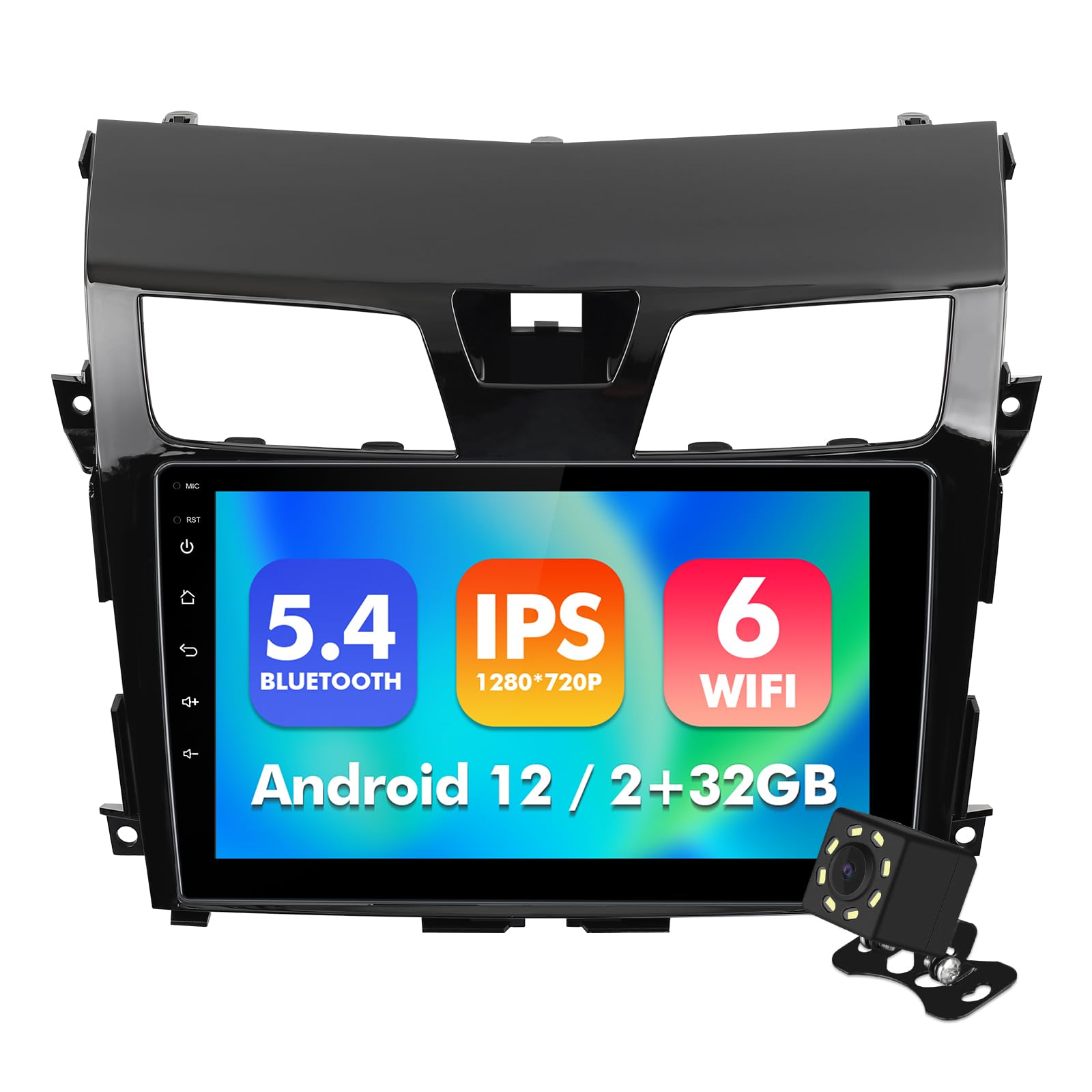 カーオーディオ ANTLOD CarPlay iOS10 Android12.0 4G+32G Amazon.com: 10 Inch Android 11 4GB+64GB Head Unit Car Stereo