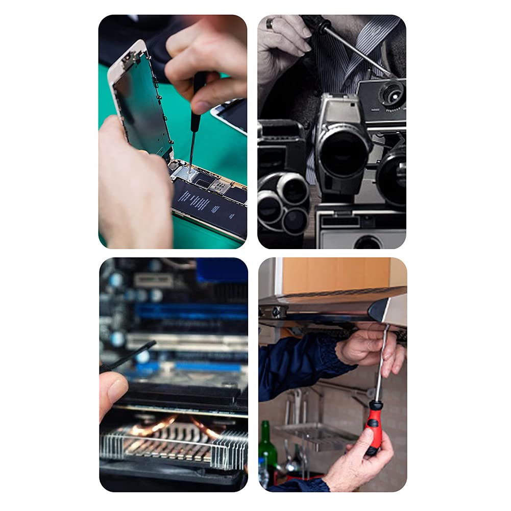 Kits di attrezzi 57-in-1 prese Barra di estensione bit impostati Cacciavite di precisione Toolkit per la casa Riparazione Manutenzione fissaggi elettricista Set di utensili acciaio al cromo vanadio