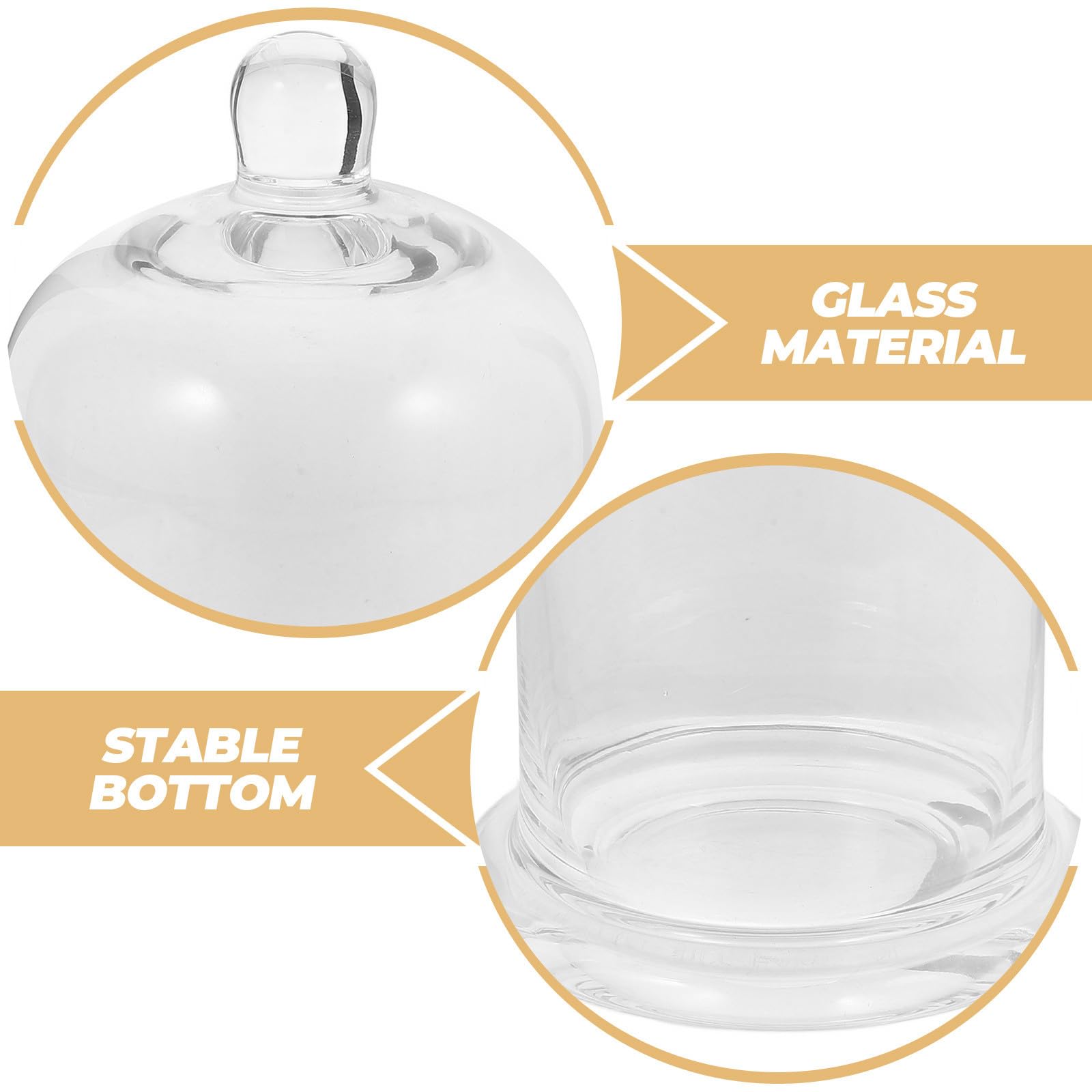 Ipetboom Glas Kerzenbecher 17cm Transparent Dekorativer Kerzenhalter für Hochzeit und Wohnraum Aromatherapie Duftkerzenhalter aus Glas