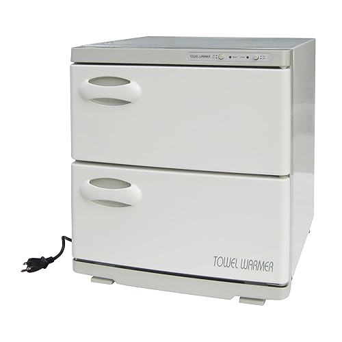 Master Massage Calentador de toalla Master de doble puerta de 35 litros, ideal para catering, hotel, salones de belleza y estudios de masaje, color