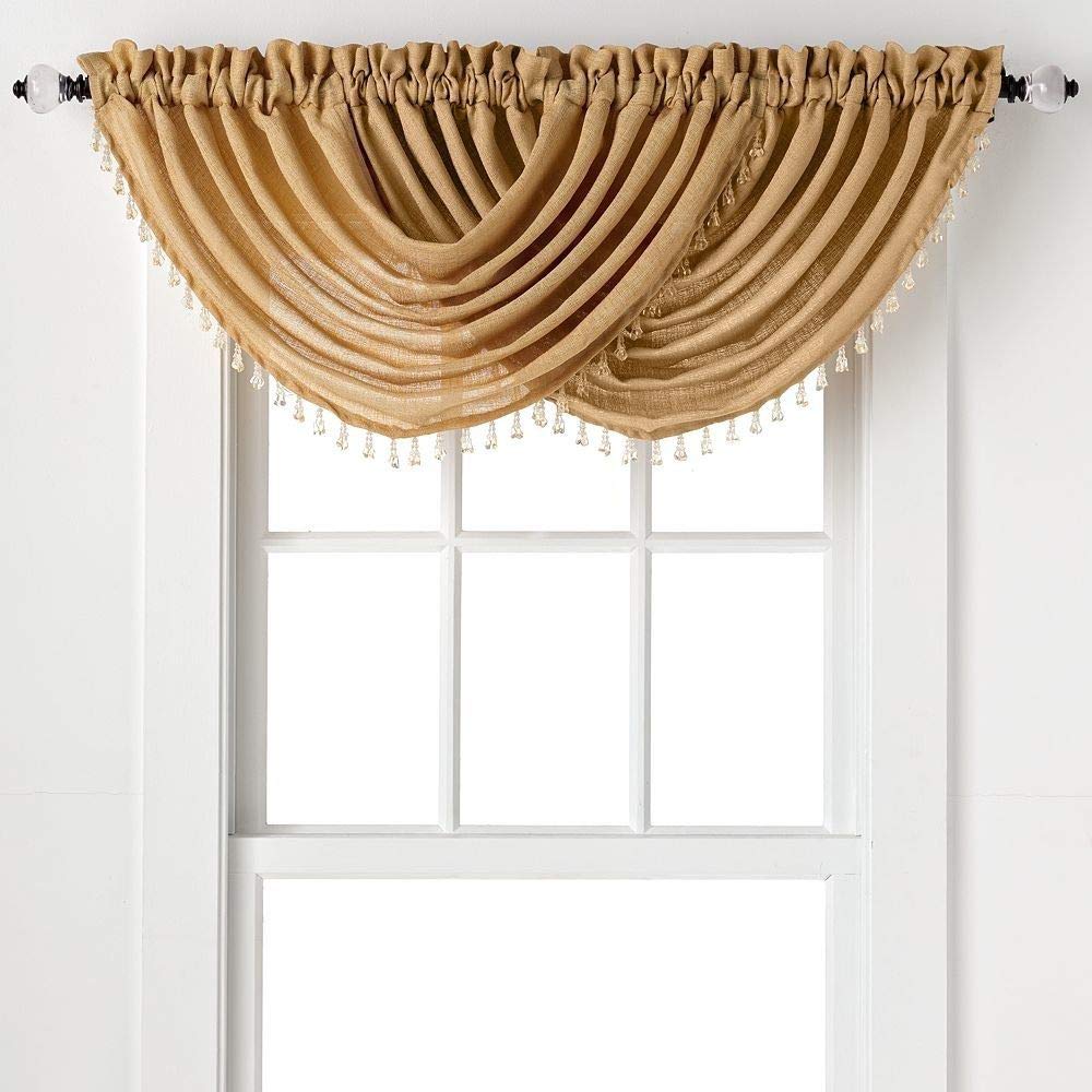 Waterfall Valance Curtains Curtains & Drapes 2023
