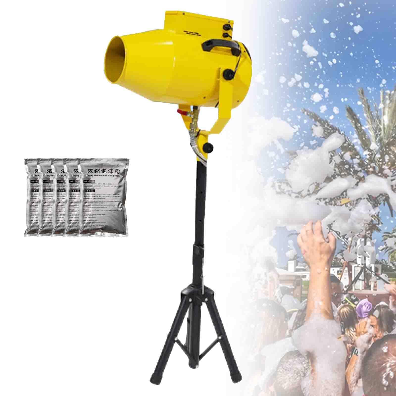 Foam Machine for Party, Stage Jet Foam Making Effect Machine Yellow-Plugin