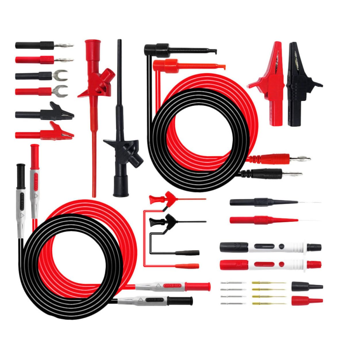 Kit de Sondas de Prueba con Banana 4 MM para Multímetro
