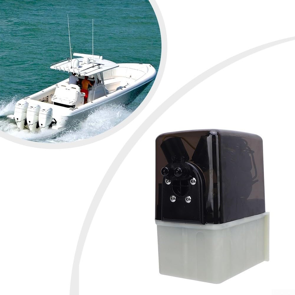 Hydraulische Kraftpumpeneinheit, V351HPU1 Ersatz, für Bennett Marine Trim Tab Stellantrieb 12 V elektrisches Hydraulikaggregat, mit Dual-Magnetventilen, kompatibel mit Bootslenkung