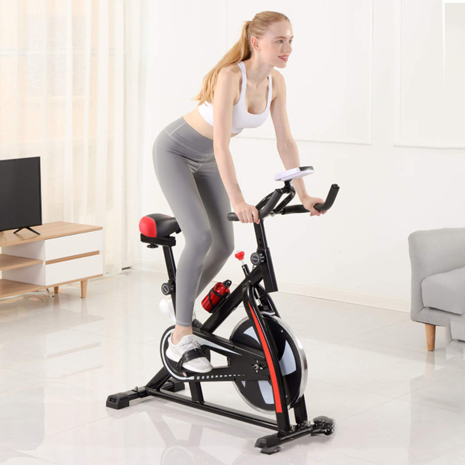 TIM-LI Home Indoor hometrainer Fiets/Spinning Fiets met LCD
