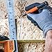 Klein Tools 861014 Skribes Fine Tip Permanent Markers, Black, Hard Hat Clip, Multi-Surface Jobsite Marker for Wet, Dry and Oily Surfaces, 4-Pack