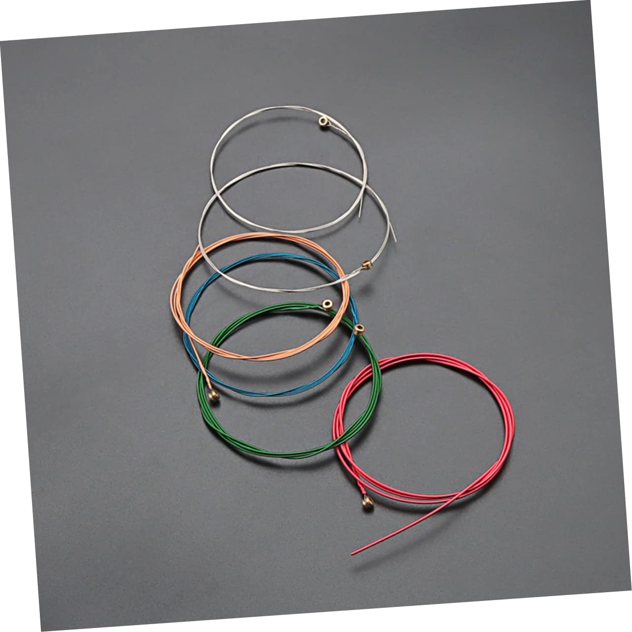 Abaodam 24pezzi Corde Ricambio Per Chitarra Acustica Per Folk Ottima Sonorità e Comfort Accessori Per Strumenti Musicali