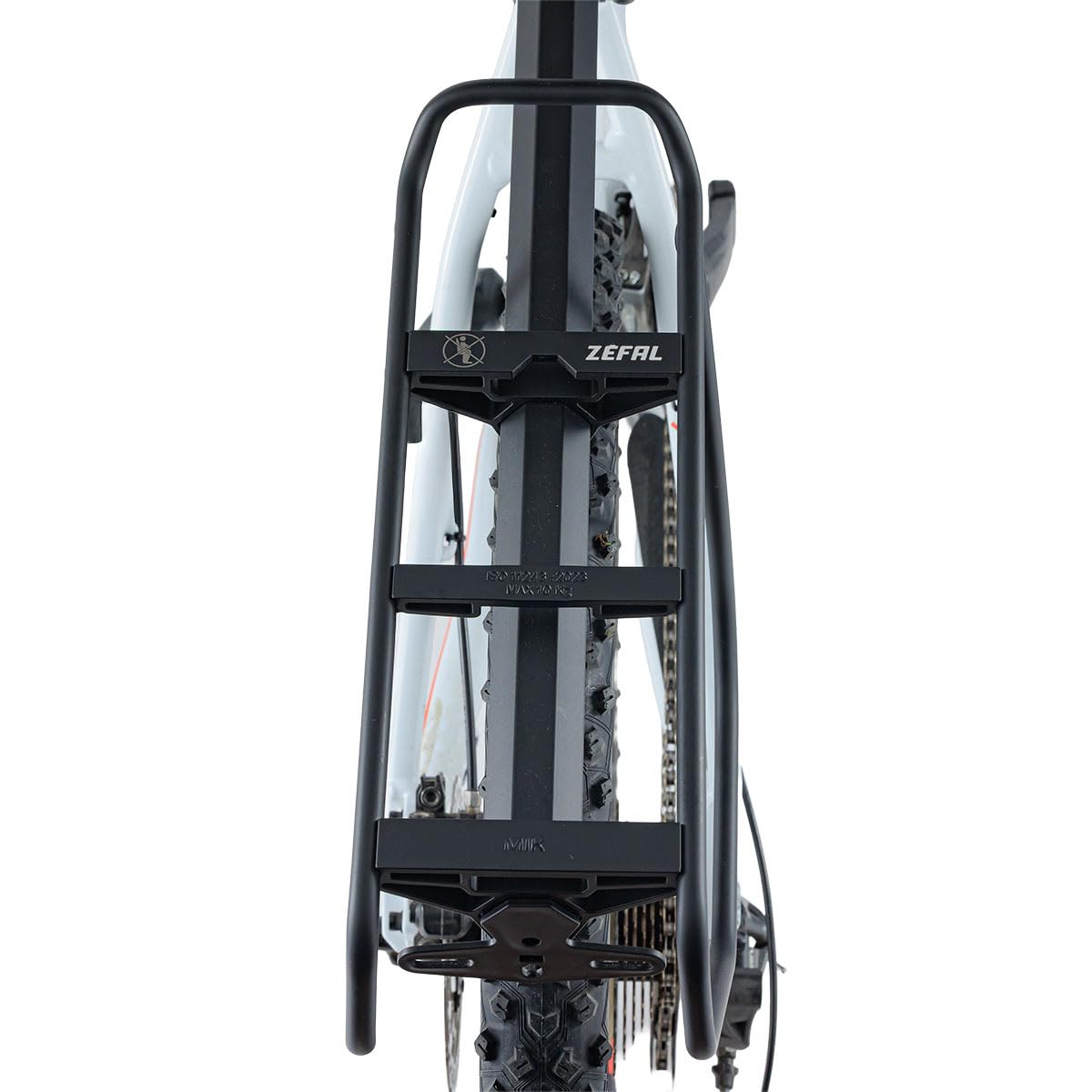 ZEFAL Raider Porte-Bagages arrière Universel Compatible MIK, Noir, 66 cm - 69,8 cm - 71,1 cm - 73,7 cm