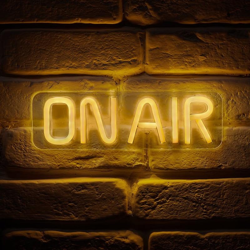 Ostaria Néon mural USB On Air jaune