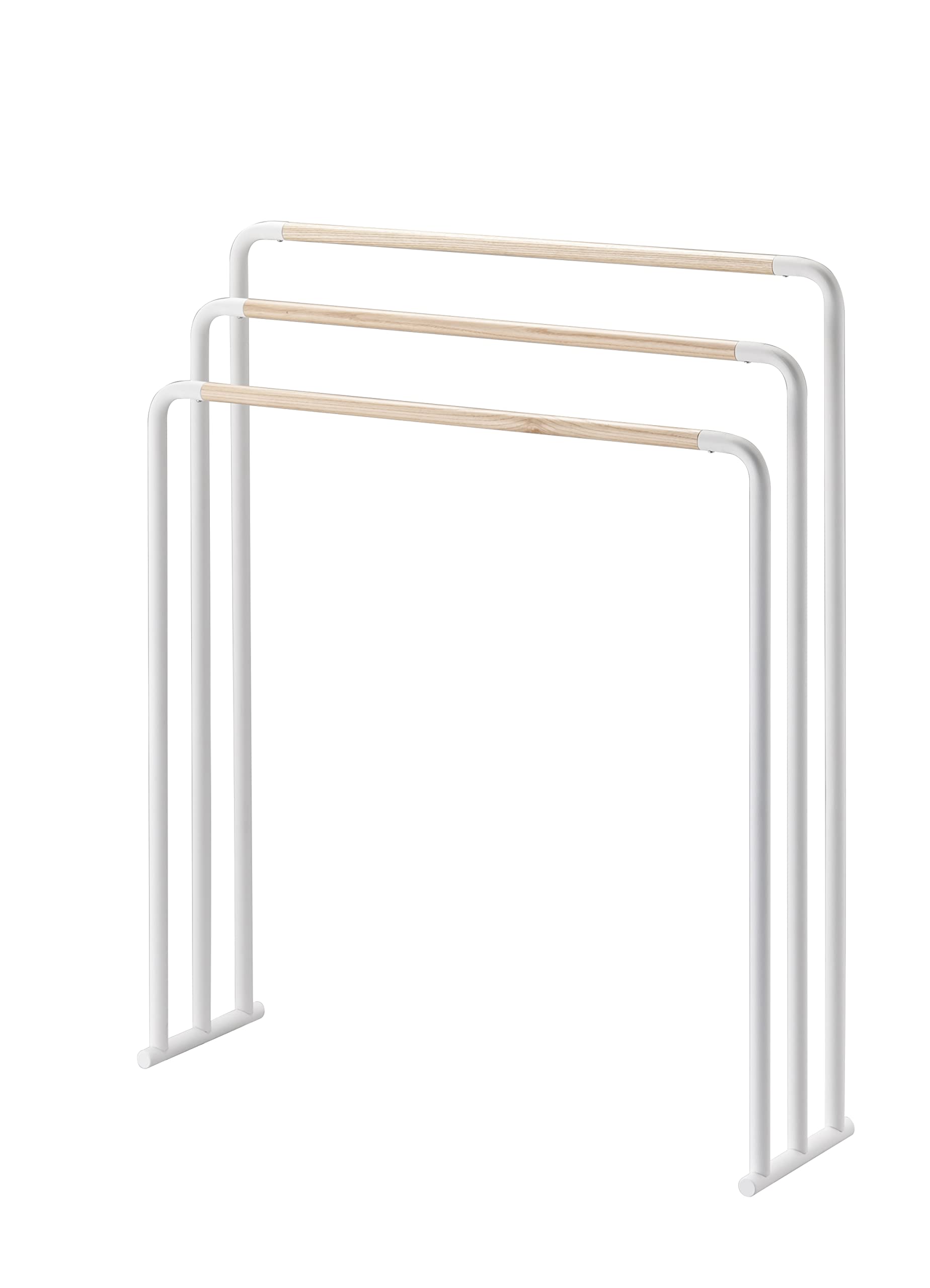 Yamazaki Porte-Serviettes Blanc Taille Unique