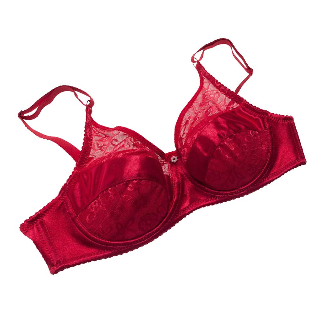 snappsy Special Pocket Bra for Fake s Silicone Forms Brassiere Red 34-75D-picture-27