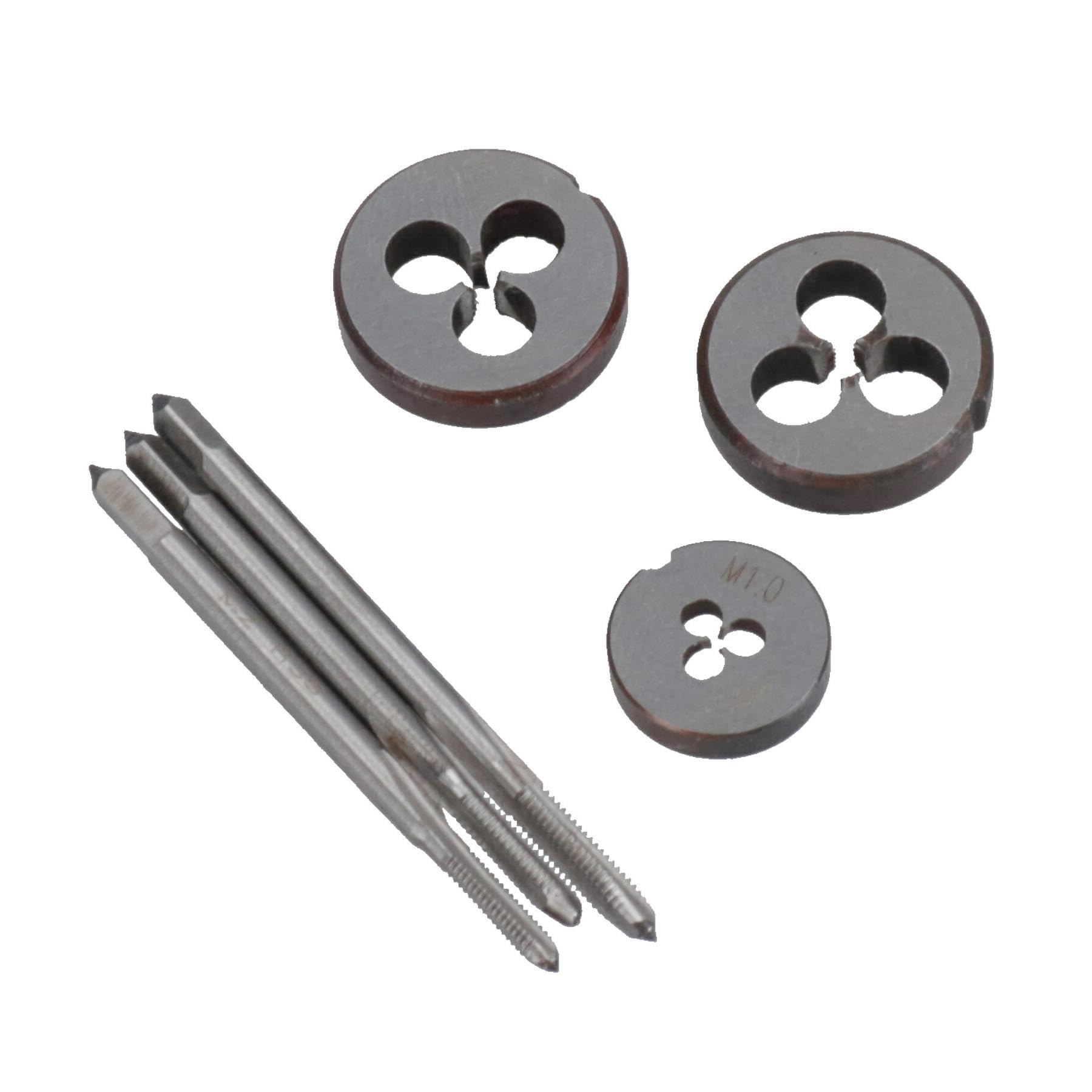 31PC Mini juego de machos de roscar y terrajas de HSS (métrico) Modelo de Decisiones/relojero 1mm-2.5mm TE469