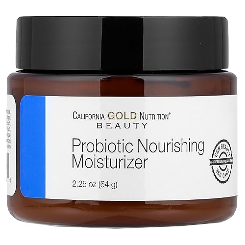 California Gold Nutrition Beauty, Crema hidratante nutritiva probiótica, 2.25 oz (64 g)
