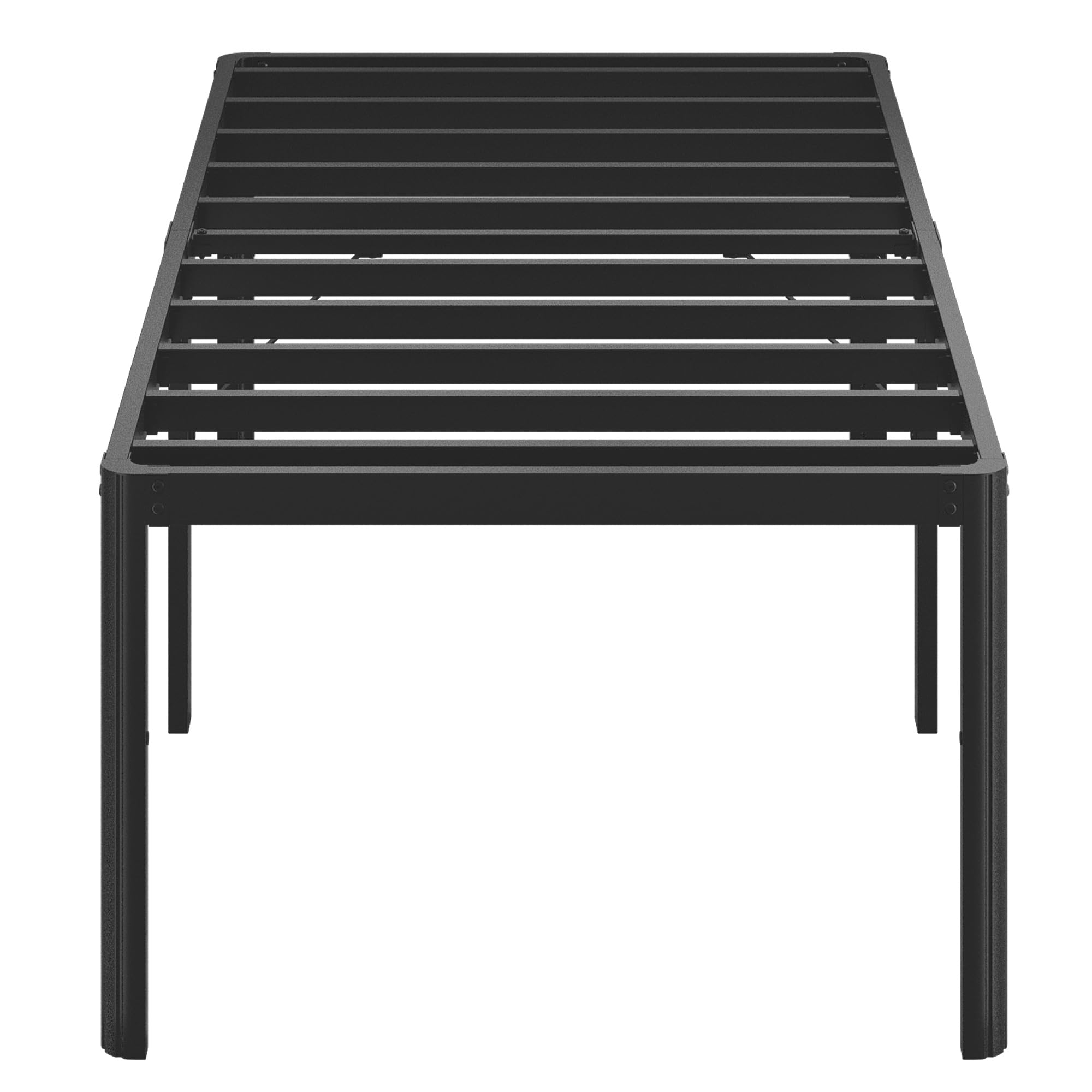 Amazon.com: Lutown-Teen 25 Inch High Twin Bed Frames with