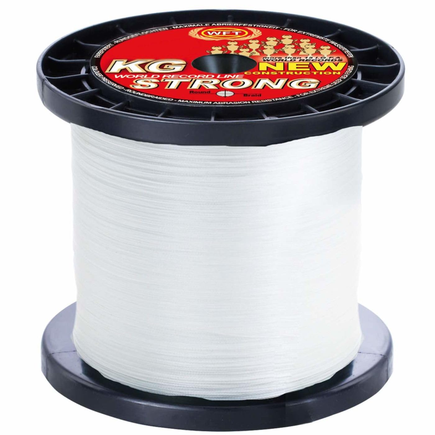 Fil De Pêche Tressé WFT Strong Trans 0,12 Mm 15 Kg - 300 M Pour Pêche Au Lancer