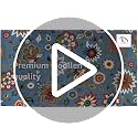Image of Handmade PremiumANAYA Collection Woollen Rug Loop Pile Floral Hand Tufted Carpet for Living Room Bedroom Drawing Room Hall and Floor 4X6 Size