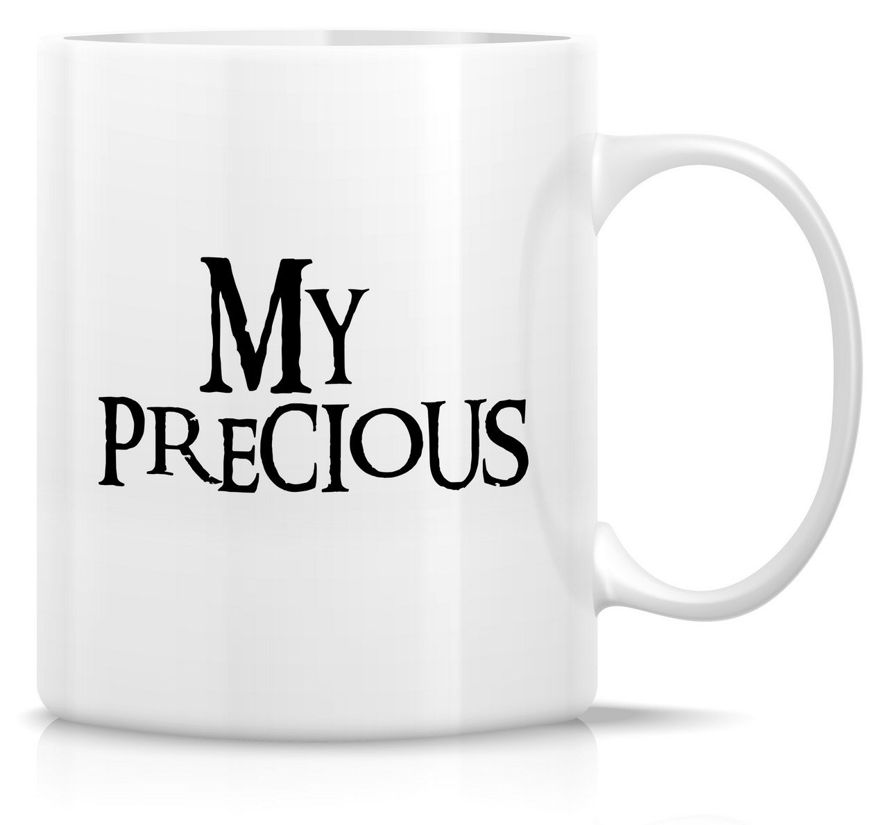 Retreez Funny Mug - My Precious Coffee Tea 11 Oz Ceramic Coffee Mugs - Funny, Sarcasm, Sarcastic, Motivational, Inspirational birthday gifts for friends, coworkers, siblings, dad, mom