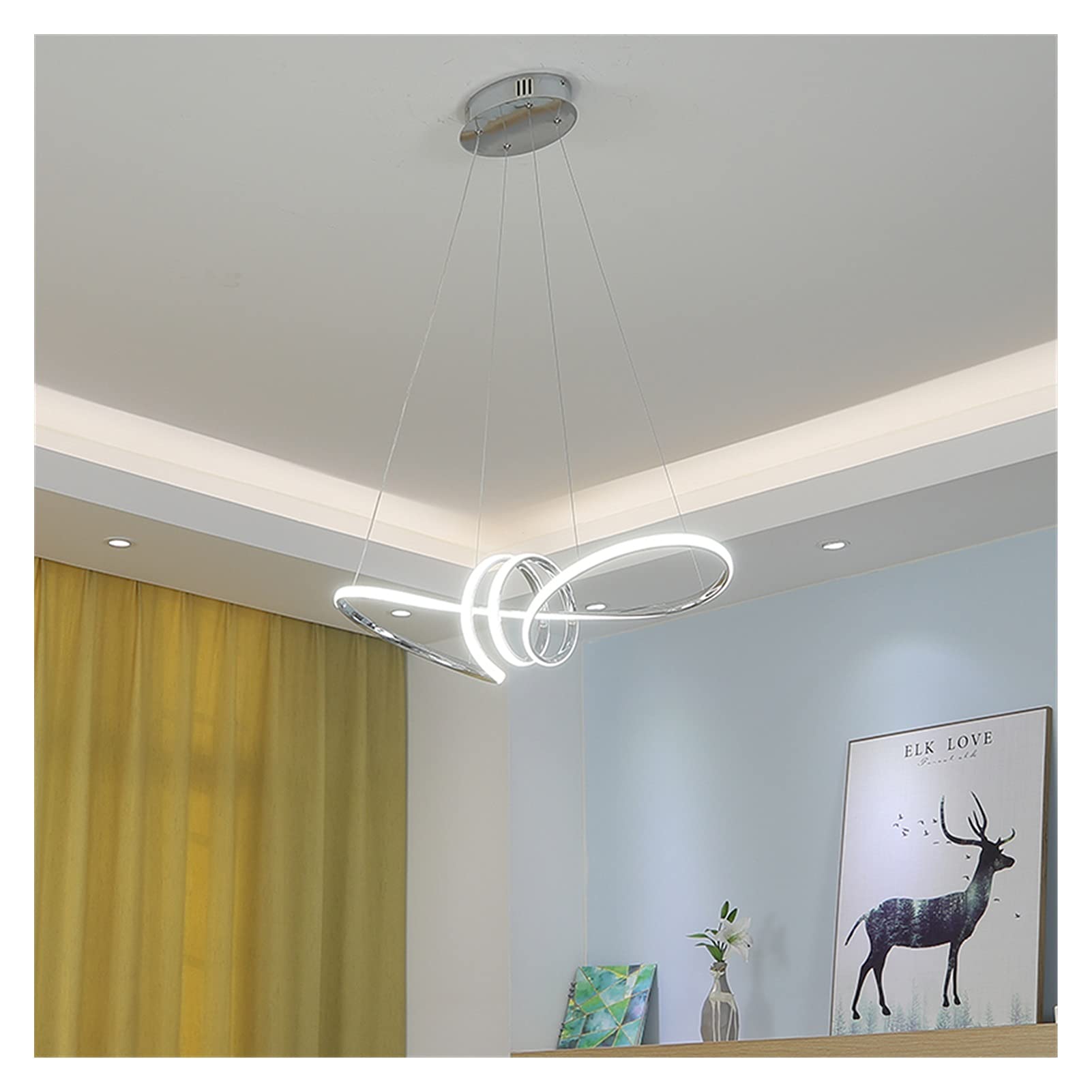 LED Chandeliers Chandelier Led Modern Light Lobby Lights Compatible with Living Room Bedroom Lighting Decorative Dining Room Fixtures