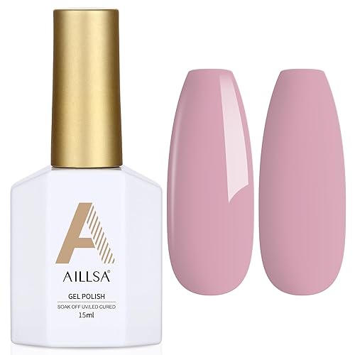 Vista 222 de AILLSA - Esmalte de uñas en gel pastel macaron, verde menta, colores brillantes de verano, algodón de azúcar, gel UV semipermanente, manicura