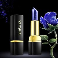 Vista 42 de Color Changing Lipstick, Magic Color Changing Lip Balm (Black to Brick Red), Natural Moisturizing Labiales Magicos Lipstick For Women