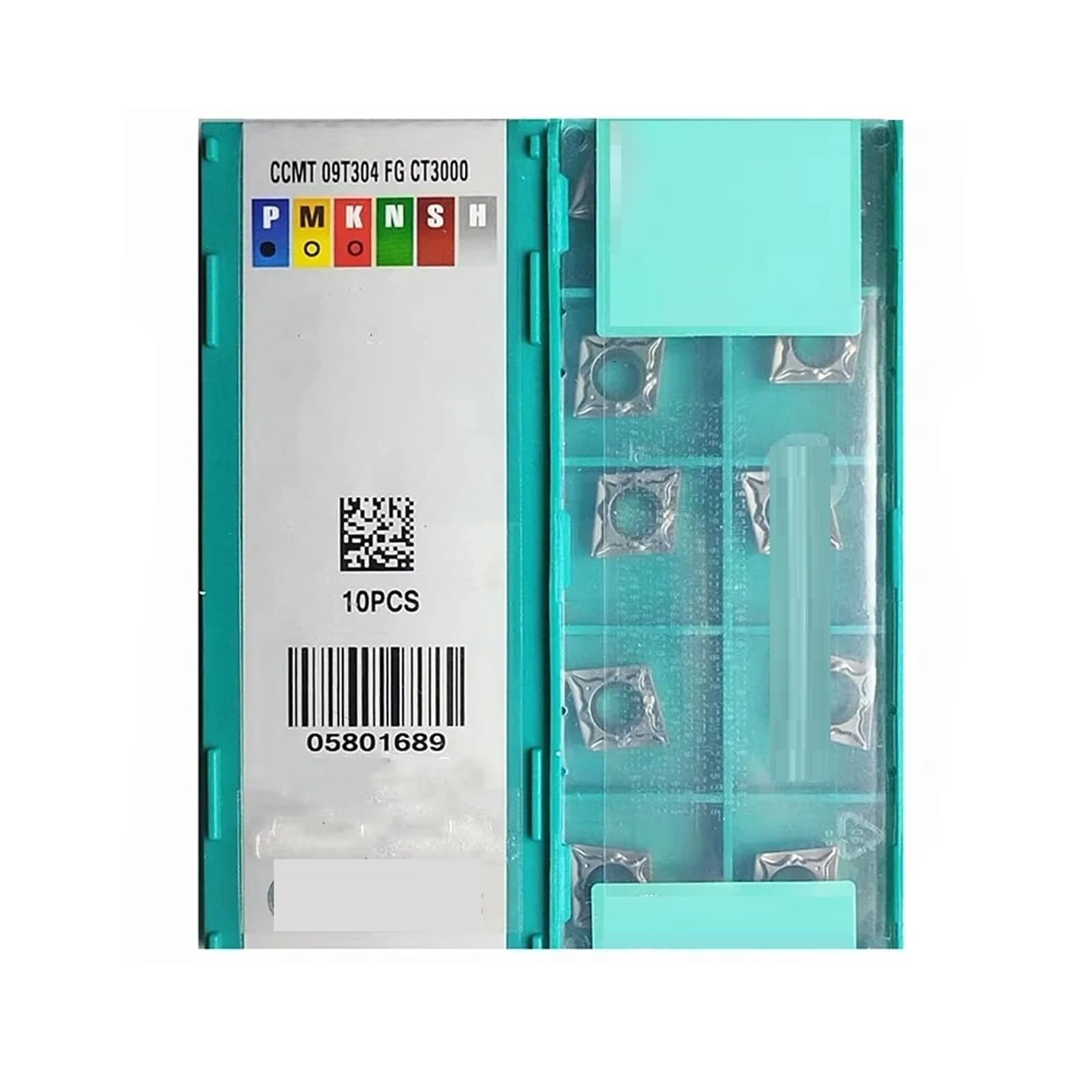 10 Uds CCMT09T304 CCMT09T308 MT/FG CT3000 Cermet Herramienta De Torneado Interno Insertos Torno Metal Procesamiento Acero(CCMT09T308 FG CT3000)