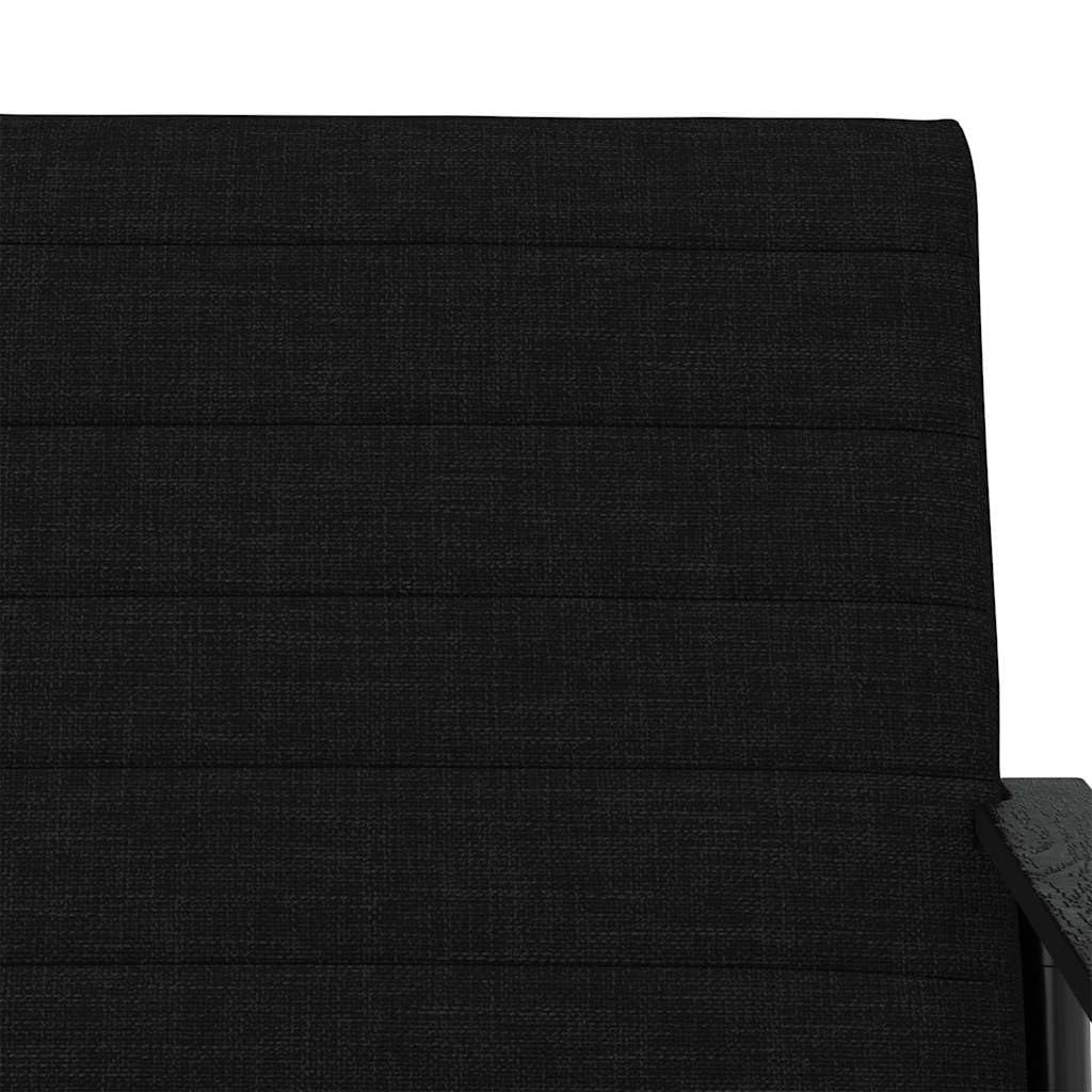 Nowoczesny fotel z materiału z ergonomicznym oparciem i podłokietnikami, 59 x 75 x 78 cm, tapicerowane krzesło do salonu, sypialni, biura i kącika do czytania