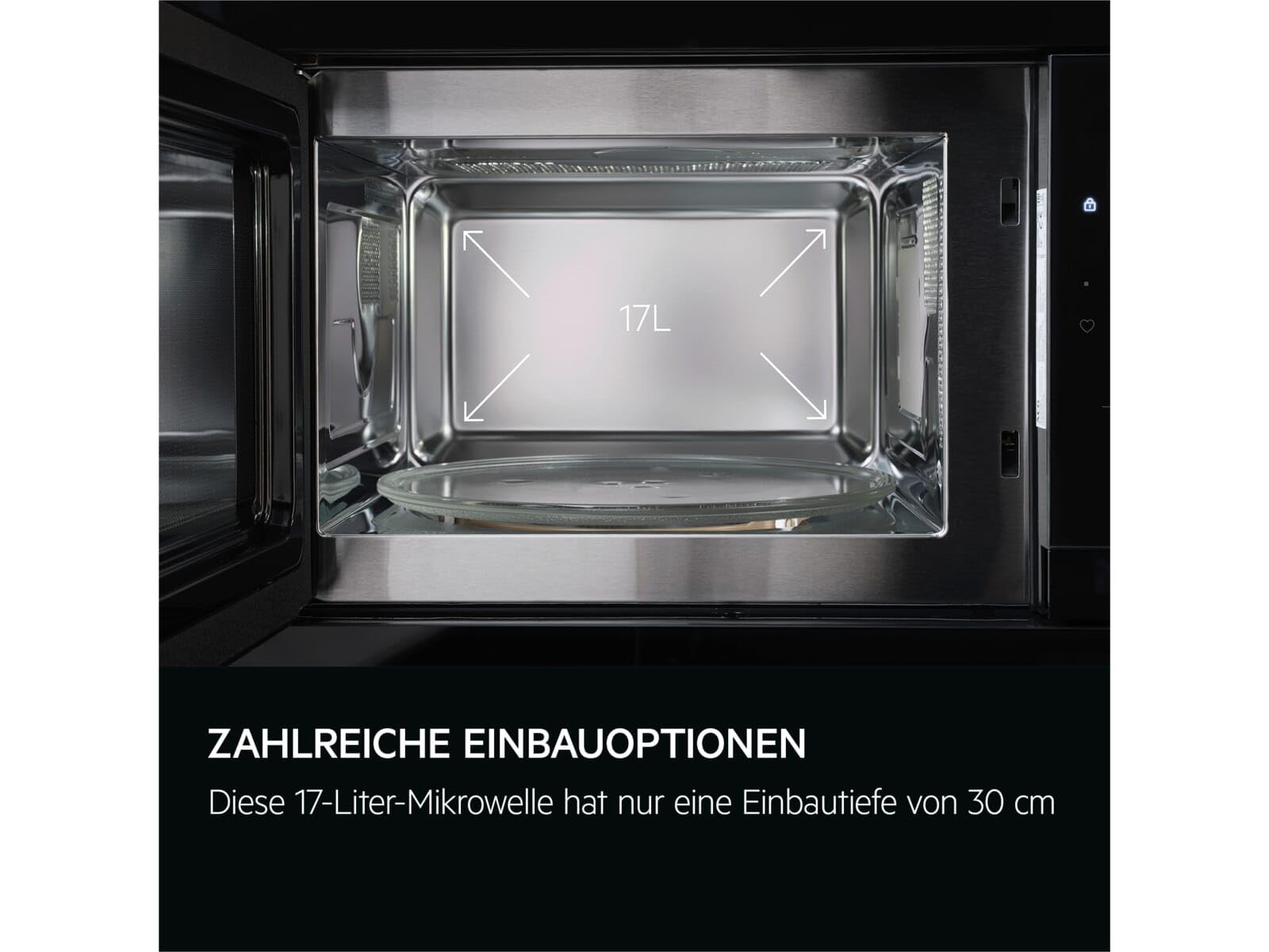 AEG NMB5S171SB Einbau-Mikrowelle Schwarz